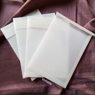 AKL061 - 9.5 x 9.5 cm Premium Transparent Tracing Envelope/ | Wedding Invitation Envelopes, Online S