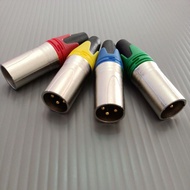 3 Pole XLR Male Connector