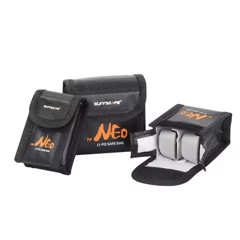 Drone Flight Battery Safe Bag for DJI NEO 2/1 Drone Accessories Protective Case Lithium Battery Safe