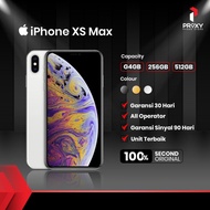 IPHONE XS MAX 256GB IBOX SECOND ORIGINAL NORMAL FULLSET