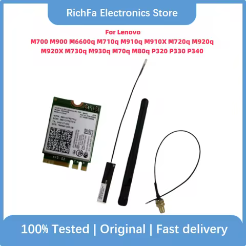 Used For Lenovo ThinkCentre M710Q M720Q M920Q M920X OEM Wifi Antenna Cable Card 7260AC WiFi Wireless