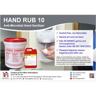 Hand Sanitizer KLENCO Hand Rub 10 Sanitizer 5L