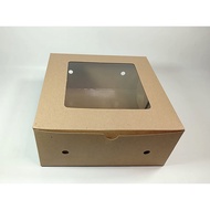 Kraft Box 25 x 25 x 12 Kraft/ 25x25x12