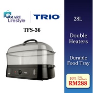 Trio 28L Extra Large Food Steamer TFS-36