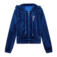 Juicy Couture | เสื้อคลุมผ้ากำมะหยี่ส่องแสงพริ้วไหวสำหรับสตรี