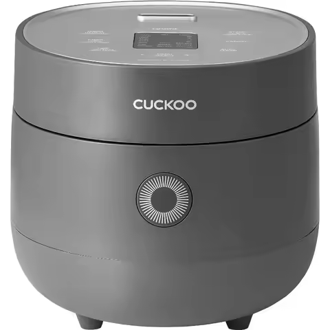 CUCKOO Micom Small Rice Cooker 10 Menu Options: White, Oatmeal, Brown, Quinoa, & More, Smart Fuzzy L