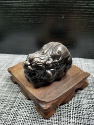 BTB014 貔貅貓眼黑曜石(銀曜)擺件(7*5*5cm)(225g)