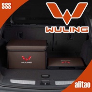 [READY] WULING Starlight Darion EV Foldable Leather Storage Box WULING AIR EV Tail Box Storage Box b