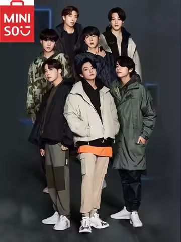 MINISO Oil Painting Digital Painting Set Korean Band BTS Boy Group Digital Painting Home Decoration