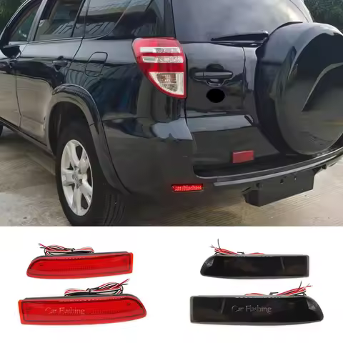 LED Rear bumper reflector light tail brake stop light rear fog lamp For Toyota Avensis Alphard Estim