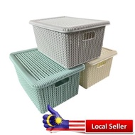 KM Small Multipurpose Storage Basket Storage Box Bekas Penyimpanan Onion Bawang