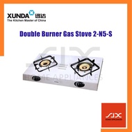 Xunda Double Burner Gas Stove 2-N5-S