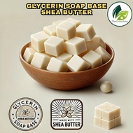 TheGreenAttic Natural Shea Butter Soap Base Glycerin Soap Base Melt and Pour Soap Base Soap Making 乳
