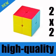 High Speed Magic Cube 2x2x2 Educational Intellect Rubiks Cube 2x2 Stickerless魔方2X2