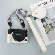 Suitable for Canon r50v Beauty Camera Bag Canon r10 Protective Case r100 Leather Case r50 Anti-Colli