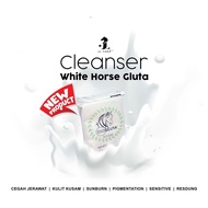 HOT🔥Cleanser Sabun JL Fara Facial Soap White Horse Gluta Sabun Susu Kuda Putih