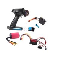 [pyygiqtku] RC Crawler Car Parts Brushless Motor ESC Receiver Remote Controller Servo for A959 A979 