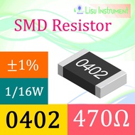 470R 0402 ±1% Thick Film Resistors SMD Chip Resistor