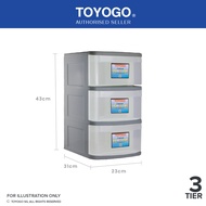 Toyogo 905-3 Fuji Drawer (3 Tier)