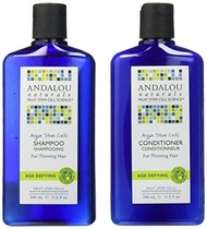 ▶$1 Shop Coupon◀  Andalou Naturals Argan Oil Stem Cells Age Defying Shampoo and Conditioner Bundle F