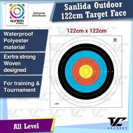 V Club Archery Sanlida Outdoor Waterproof 122cm Full Ring Target Face - Polyester Woven Designed