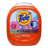 汰漬 - Tide PODS + Downy 4合1 HE 洗衣球 (清新四月香味) 104 粒 (平行進口) (35471)