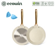 ecowin 24cm Luxury Series Ceramic Rock Non Stick Frying Pan Induction Pan without Lid (NO PFAS&PTFE&