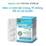 Nutri D-Day Direct Probiotics Pills Contain 19 strains and 20 billion beneficial bacteria