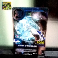 Advent of the ice age miracle card ORI animal kaiser Evo 1-2