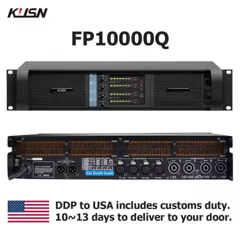 FP10000Q/FP20000Q 2500Wx4 Professional Digital Amplifier Stable 2 Ohm FP 10000Q 2U High Power Amplif