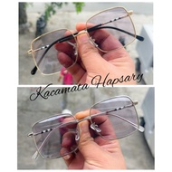 FRAME KACAMATA PHOTOCROMIC ( NORMAL ) | KACAMATA WANITA 9691 |