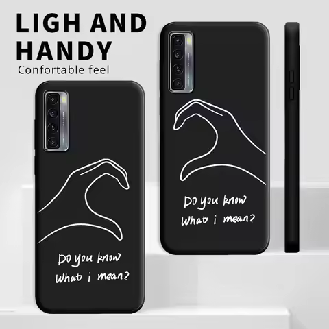 For TCL 20L 20 SE 20AX 20B 20S TCL20L Plus Case Shockproof Silicone Soft TPU Phone Case For TCL 20 P