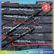 2021 G-tech Impact Kara Solid Carbon Light Jigging Rod 🔥Ready Stock🔥 100% Original🔥 Free gift