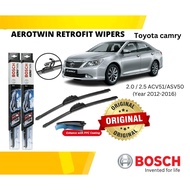 Bosch Aerotwin Retrofit U Hook Wiper Set for Toyota Camry 2.0 / 2.5 ACV51/ASV50 (Year 2012-2016) (26