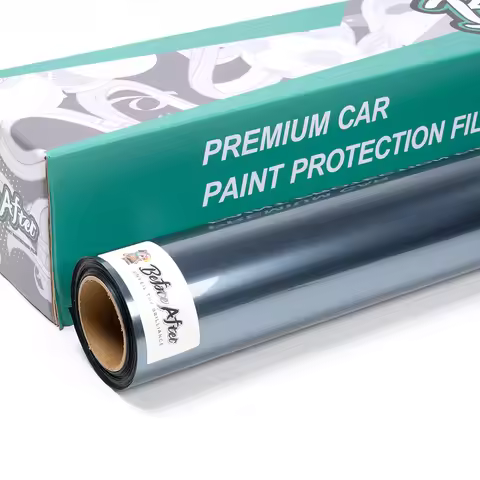 Factory Wholesale Super Glossy Metallic Byron Bay Blue PVC Vinyl Wrap Film Roll PET Glossy Metal Blu