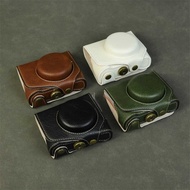 Suitable for Canon PowerShot G7 X Mark II Camera Bag Leather Case g7x3 Camera Protective Case Shell