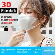 3D Face Mask 3D Face Mask Skin Care White Face Mask White Adult Face Mask 10pcs Korean Face Mask