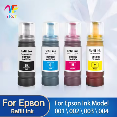 For Epson 001 002 003 004 Universal Dye ink For Epson L4150/L4160/L6170 L3251 L3256 L3258 L3558 L111