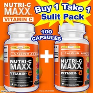Vitamin C Nutri-C Maxx 100 Capsules Total Non Acidic