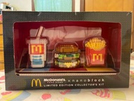 日本 麥當勞 x nanoblock 限量版 日版 food icons 玩具