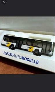 德製市區賓士低底盤巴士模型車1/87