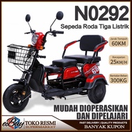 e-Buy Sepeda Roda Tiga ListrikSepeda ListrikSepeda Motor Roda Diskon