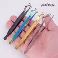 GUADALUPE Body Piercing Tool, Stainless Steel Septum Piercing Tool Dermal Forceps, Creative Nose Stu