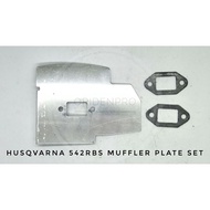 HUSQVARNA 541RB ZENOAH bk4310 542Rbs 542 exhaust  plate