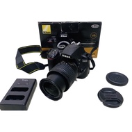 Nikon D3400 with 18-55mm lens( USED) FULL SET