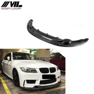 Jcsportline 1M Carbon fiber front bumper lip for BMW E90 LCI