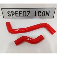 TRD Toyota AE101 AE111 4AGE 20V Black & Silver Top 4AFE Red Radiator Silicone Hose