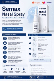 Semax spray bottle 10ml bottle spray bottle 10ml