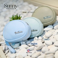 UmahNun_ SUNNY POUCH COIN WALLET BY TSABITAbiru coin pouch small pouch cute pouch coin purse