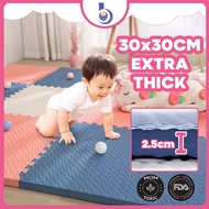 BabyBloo Baby Playmat 30x30x2.5CM EVA EXTRA Thick Foam Play Mat Puzzle Carpet Mat Puzzle Floor Carpe